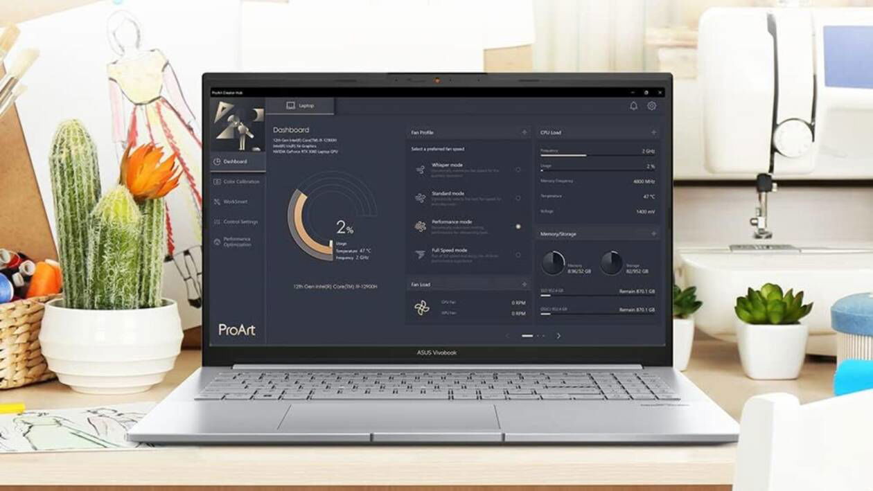 Immagine di Minimo storico sul notebook ASUS Vivobook Pro 15. Ottimo per lavoro e non solo