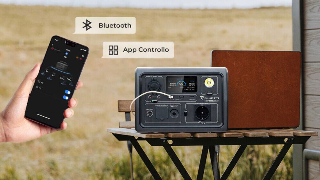 Immagine di Vacanze senza interruzioni grazie a questo generatore portatile in offerta