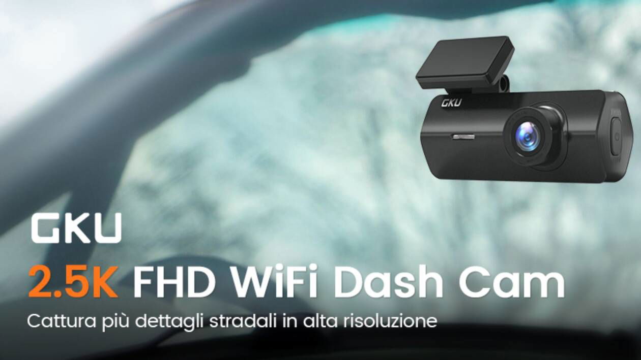 Immagine di Doppio sconto su questa ottima dash cam per la vostra auto!
