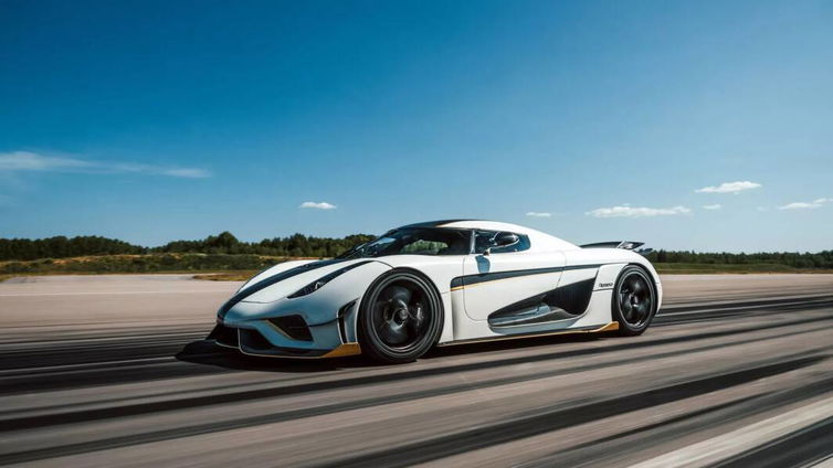 Immagine di La Koenigsegg Regera da 1.500 cavalli registra un nuovo record