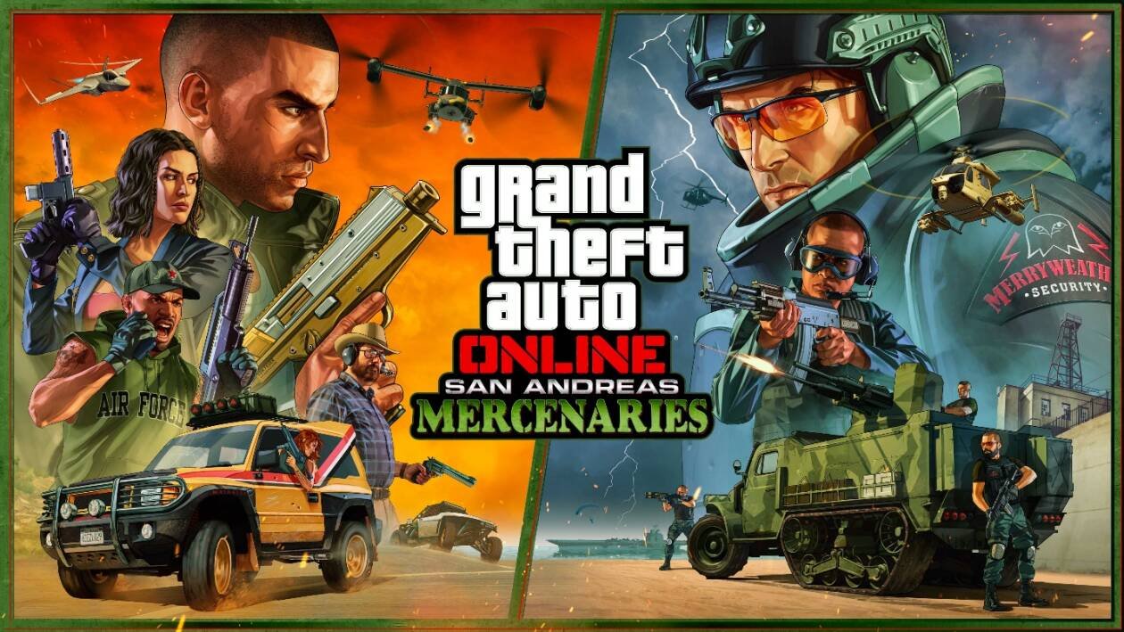 Immagine di GTA Online: l'aggiornamento San Andreas Mercenaries è ora disponibile