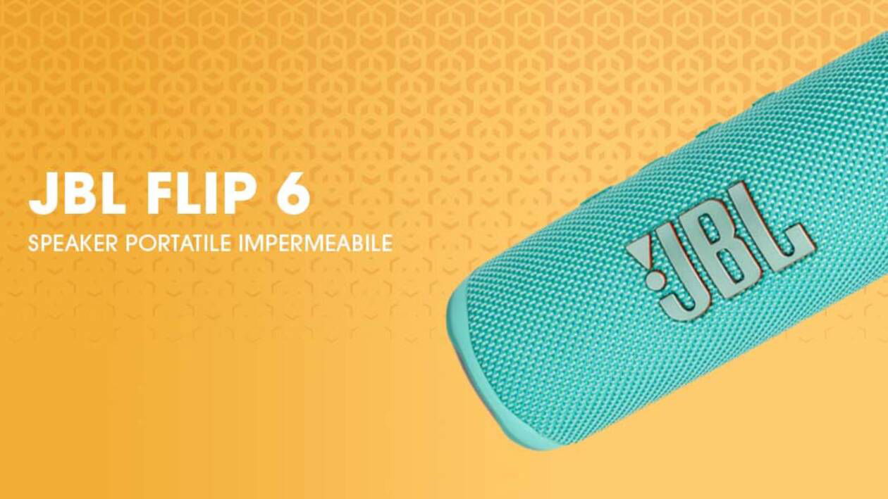 Immagine di JBL Flip 6: tra i migliori speaker Bluetooth in circolazione, in sconto del 29%