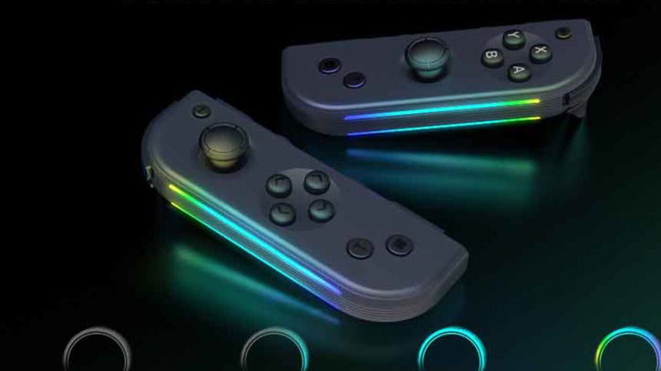 Immagine di Questi Joy-con per Switch sono bellissimi! Con Luci LED li paghi meno di 25€!