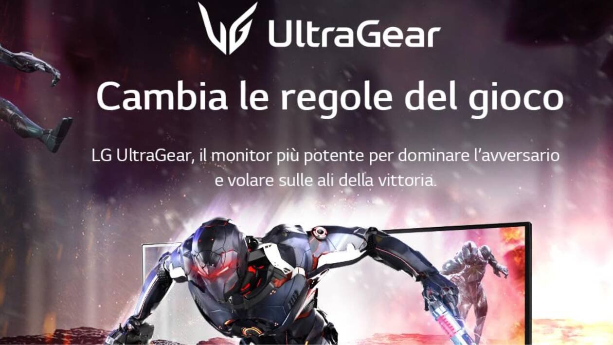Immagine di Spettacolare monitor gaming LG UltraGear da 32" in super sconto! -20%!