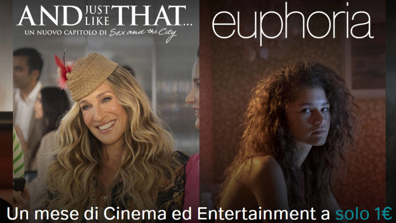 Immagine di NOW, un mese di cinema e entertainment a solo 1€! Offerta limitata