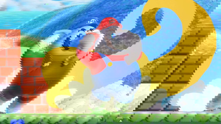 Immagine di Super Mario Bros. Wonder è tanto bello quanto delirante