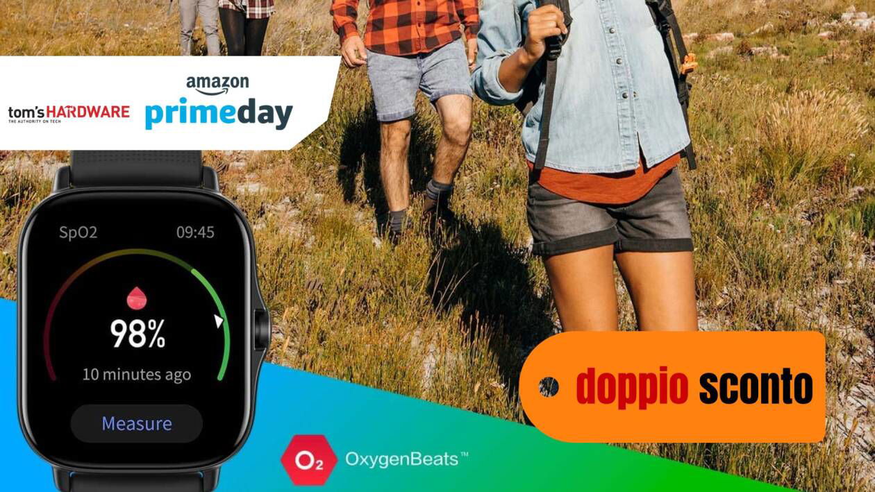 Immagine di Amazfit GTS 2: doppio sconto in occasione del Prime Day