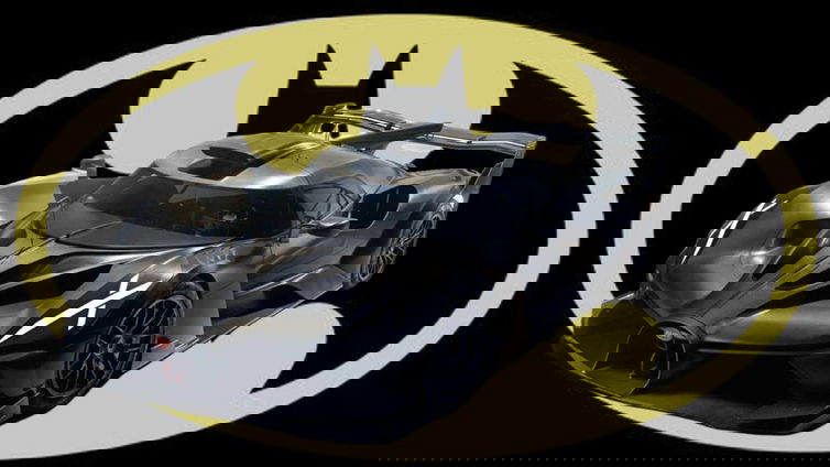 Immagine di Senti come suona la Batmobile di Bugatti con il suo quad turbo