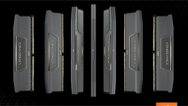 Immagine di Meno di 100€ per questi 32GB di RAM Corsair DDR5 da 6000Mhz