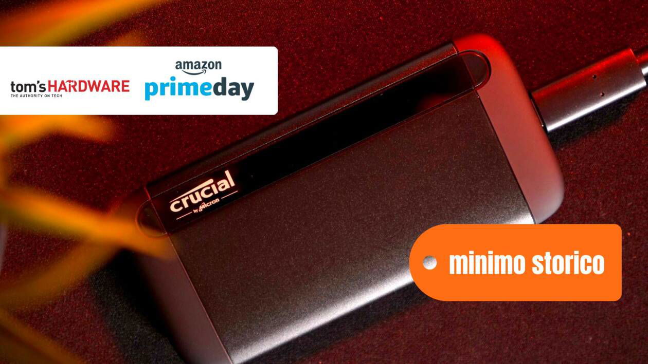 Immagine di Questi due SSD esterni di Crucial sono al minimo storico per il Prime Day