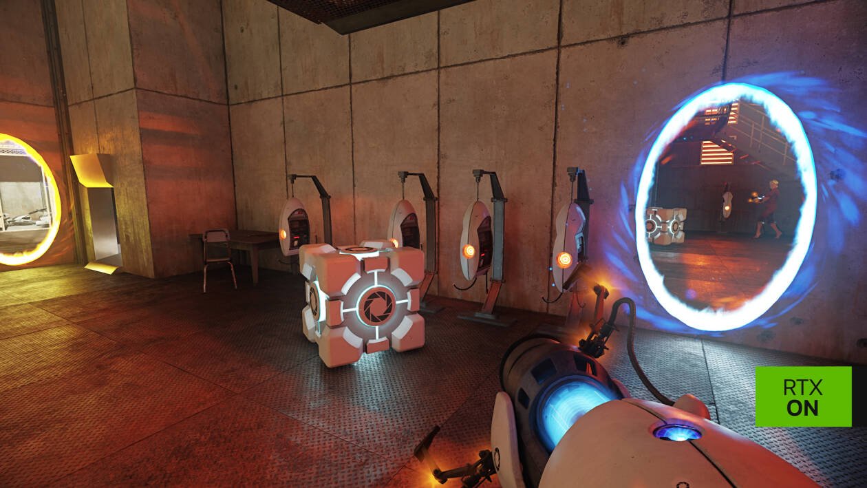 Immagine di Portal: Prelude RTX è il primo gioco con RTX IO