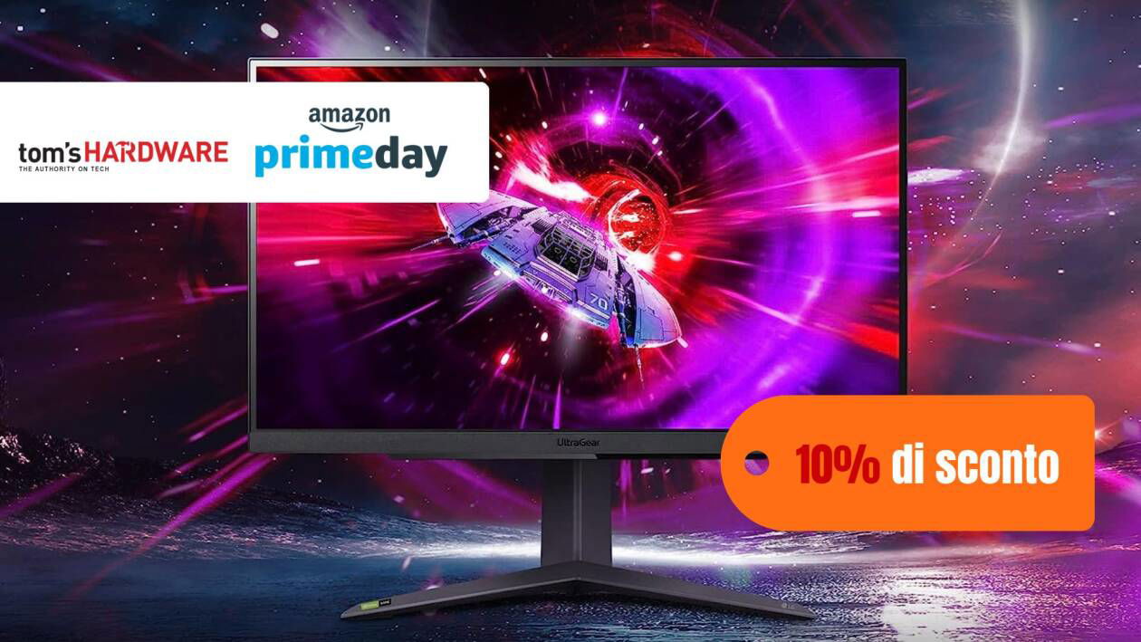 Immagine di Monitor gaming LG UltraGear 27" QHD al minimo storico per il Prime Day