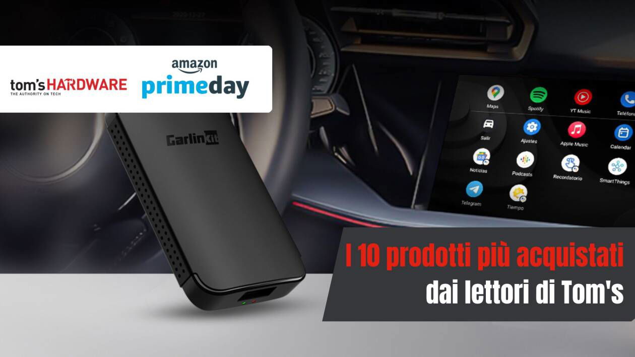 Immagine di Prime Day: i 10 prodotti più acquistati dai lettori di Tom's