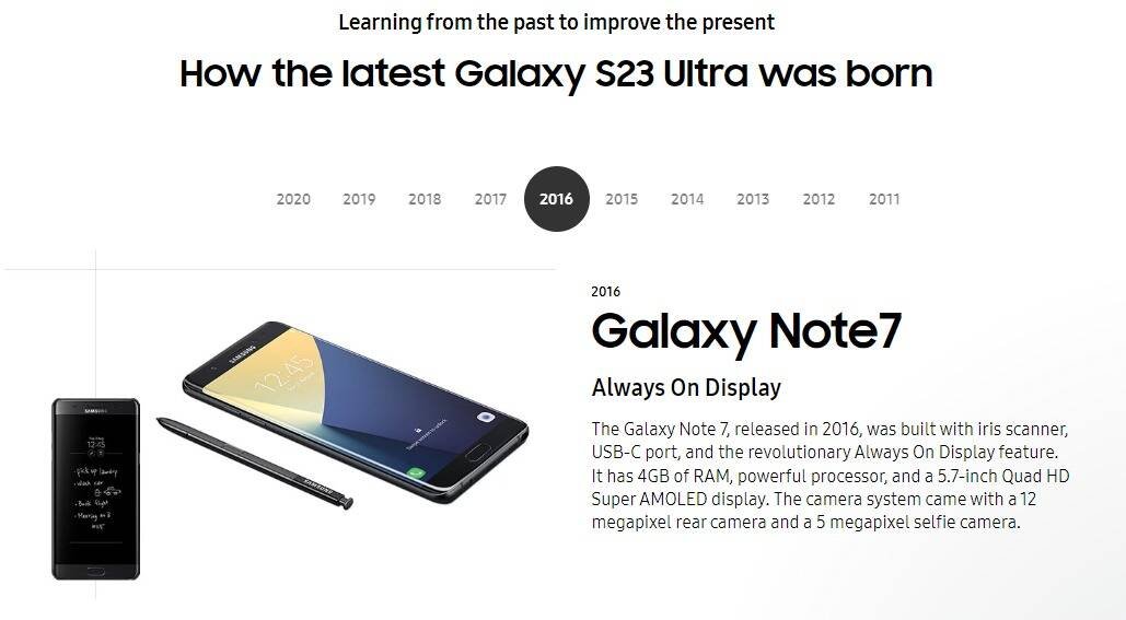Immagine di Samsung si ricorda dell'esplosivo Note 7 solo per vendervi S23 Ultra