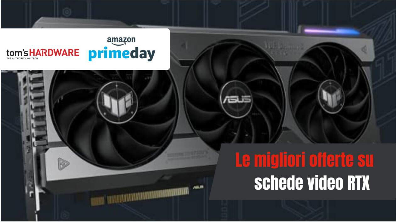 Immagine di Schede video RTX in offerta a partire da 300€ per il Prime Day