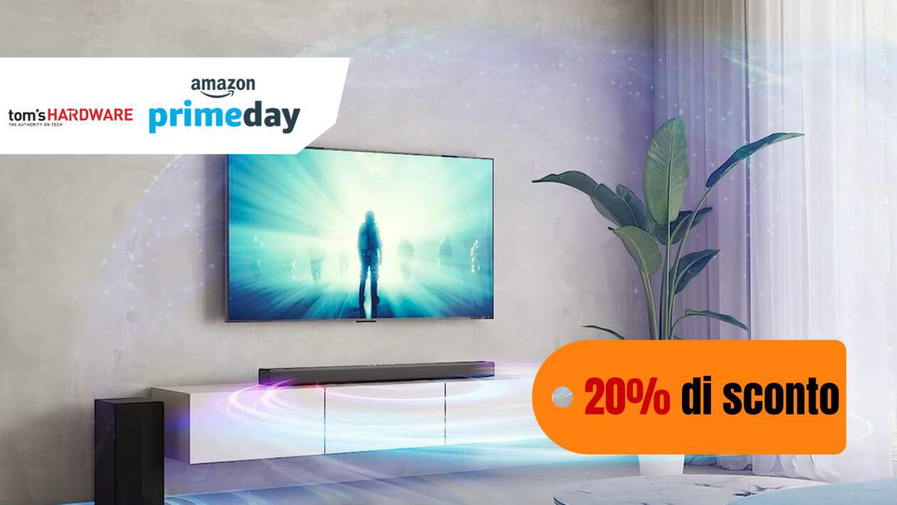 Immagine di Questa soundbar LG con sub wireless non è mai costata così poco