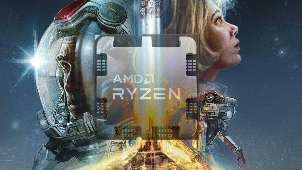 Immagine di Starfield e AMD, insieme per farvi viaggiare tra le stelle.