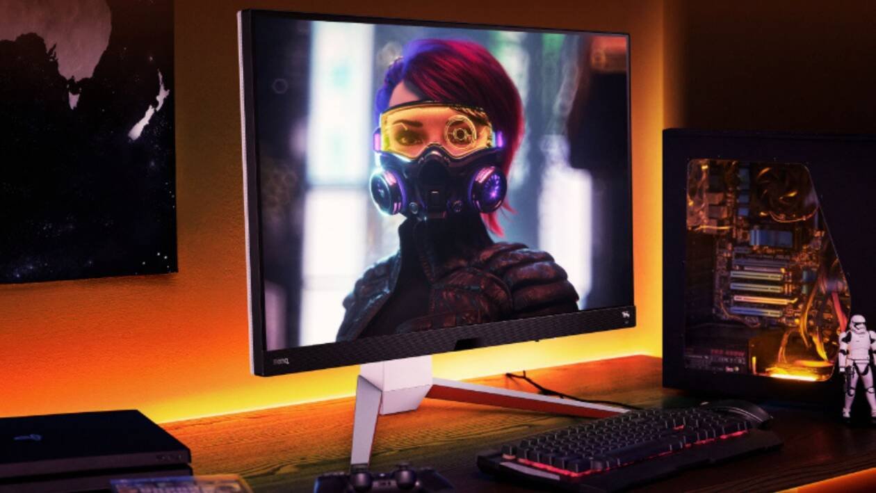Immagine di Spettacolare monitor da gaming 4K BenQ in sconto del 24% con la Gaming Week