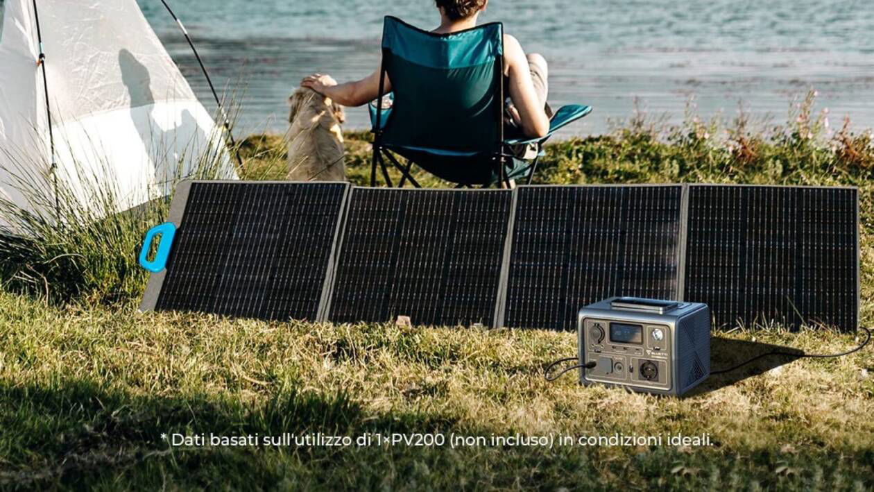 Immagine di Questo generatore portatile è ottimo per le tue vacanze, ed è in doppio sconto