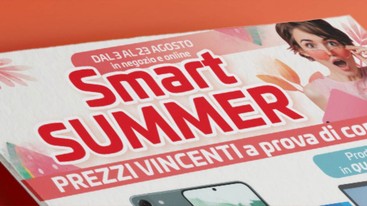 Immagine di Comet Smart Summer: scopri i tanti prodotti in sconto per l'estate fino al 23 agosto