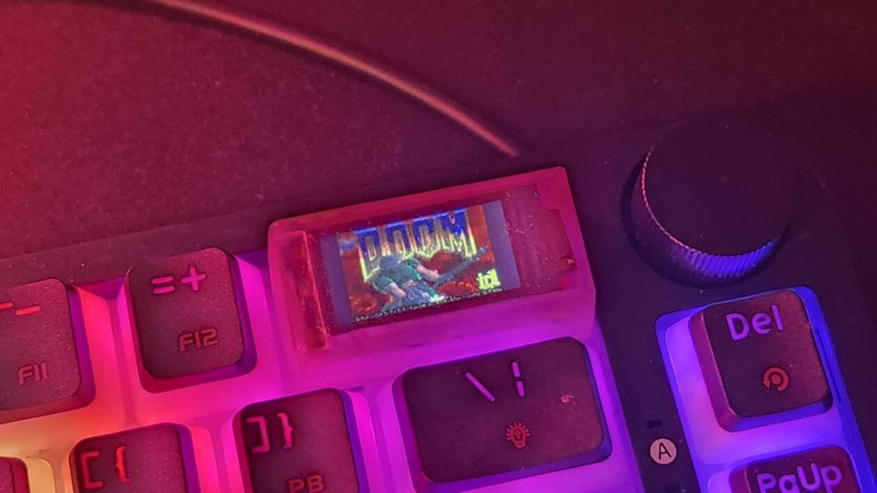 Immagine di Doom gira anche su un keycap della vostra tastiera, la nuova frontiera