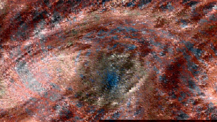 Immagine di La NASA mostra uno scatto dell'ipnotica galassia a spirale M51