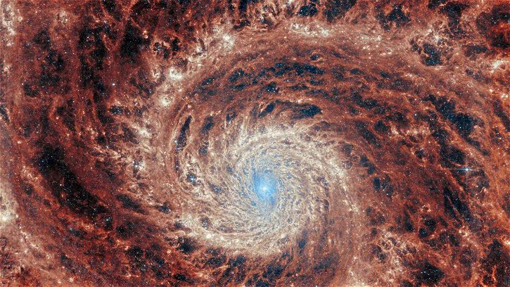 Immagine di La NASA mostra uno scatto dell'ipnotica galassia a spirale M51