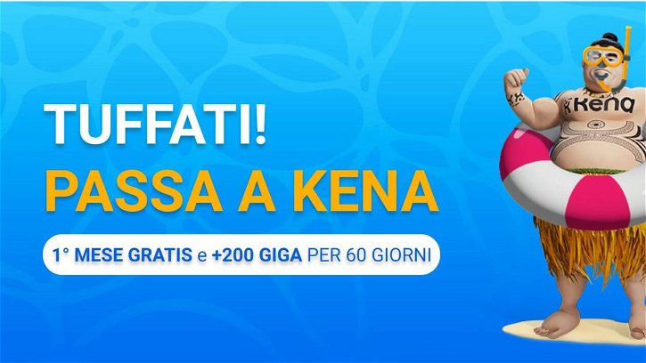 Immagine di Passa a Kena e ricevi oltre 300 GB a soli 6,99€!