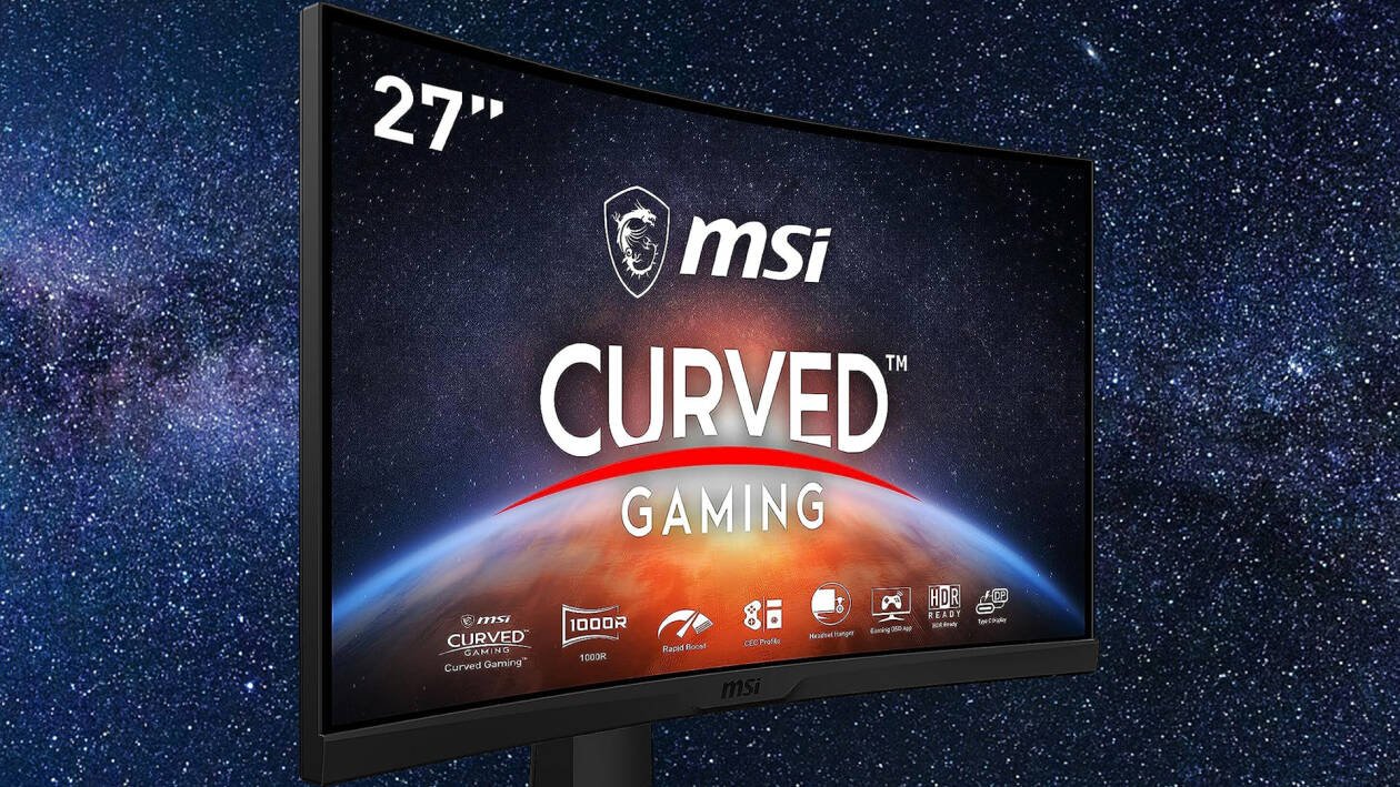 Immagine di MSI Artymis: spettacolare monitor gaming curvo in sconto del 28%