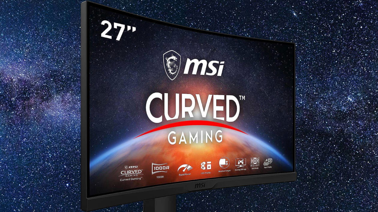 Immagine di MSI Artymis: spettacolare monitor gaming curvo in sconto del 28%