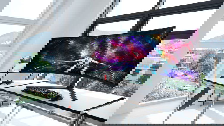 Immagine di 250€ di sconto esclusivo sul nuovissimo Odyssey Neo G9 da 57" Dual UHD!