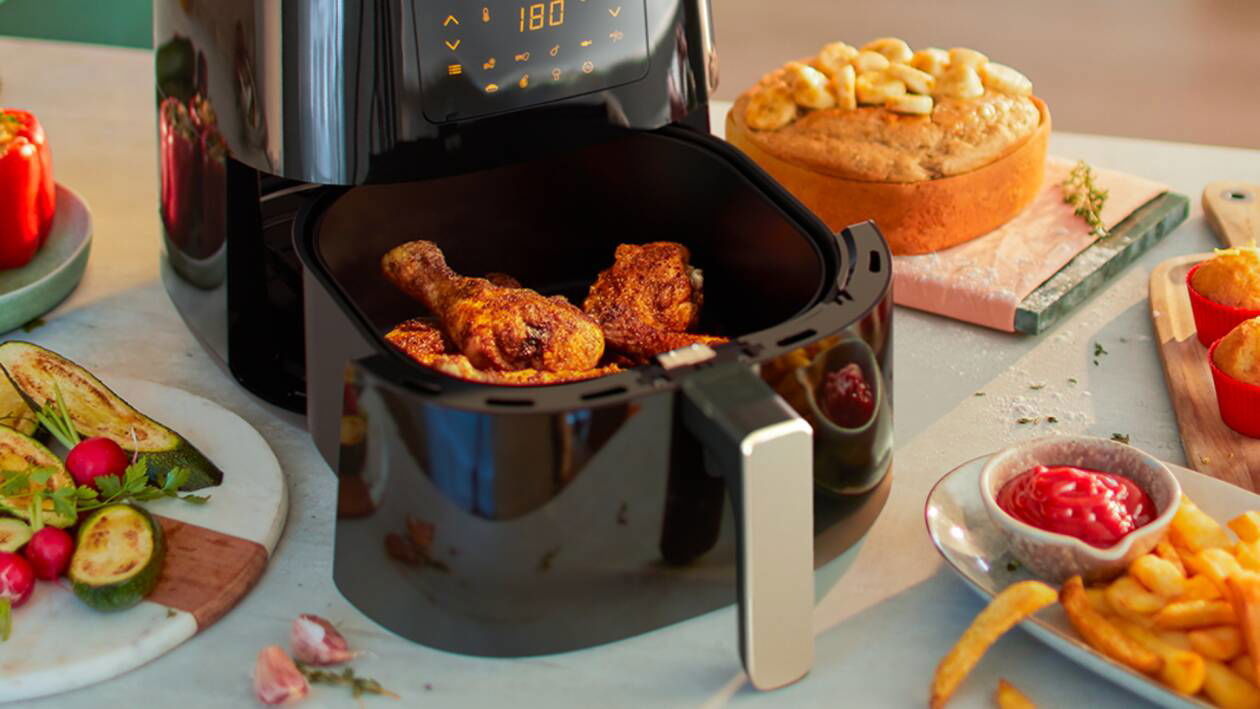 Immagine di Doppio sconto su questa ottima friggitrice ad aria Philips con app per ricette!