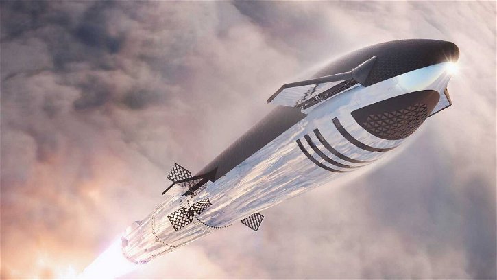 Immagine di SpaceX Super Heavy, il primo test di accensione statica è un successo spettacolare (video)