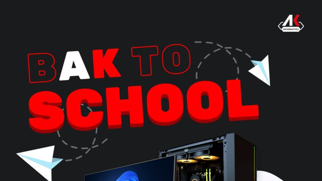 Immagine di AK BAK to School: fino a 200€ di buoni acquistando PC, notebook, monitor e componenti
