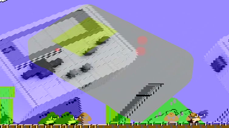 Immagine di Un Game Boy... stile Lego?! Bellissimo e lo trovi su Temu