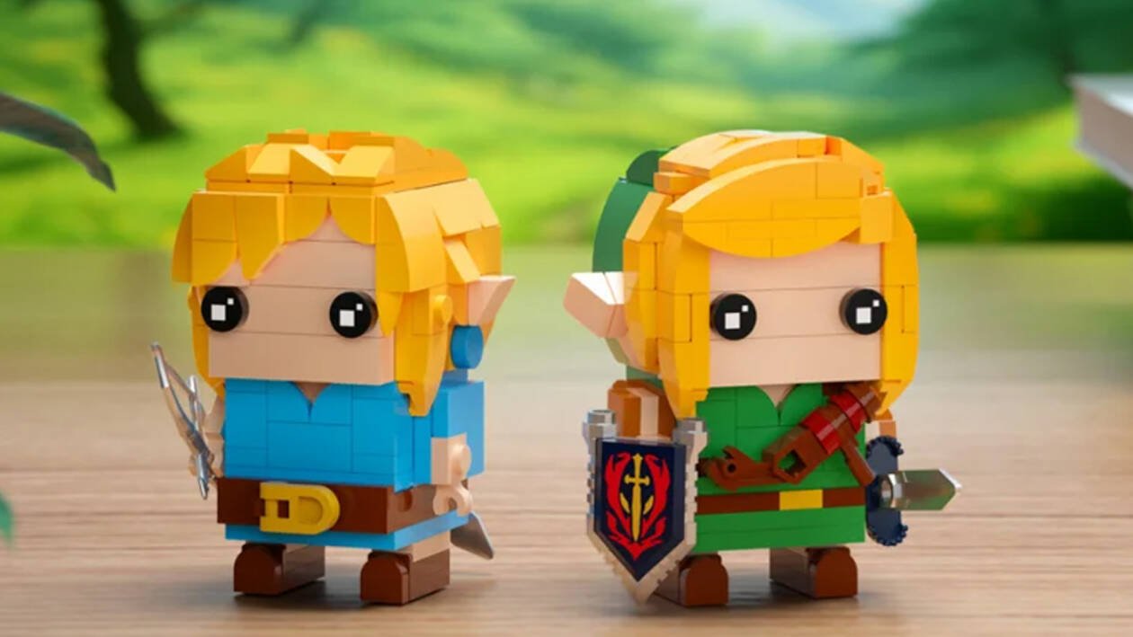 Immagine di Zelda: guarda questo bellissimo set di costruzioni con 2 versioni di Link