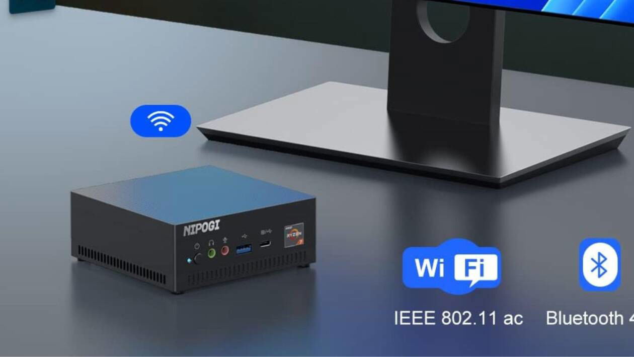 Immagine di Mini PC con Ryzen 7, versatile e potente, in super sconto con questo coupon!
