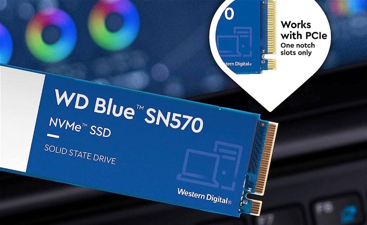Immagine di Prezzo più basso di sempre sull'SSD WD Blue M.2 da 2TB