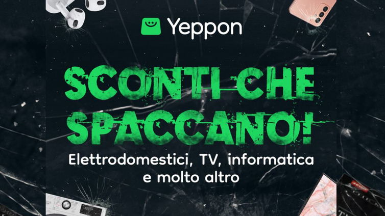 Immagine di Festeggia i 12 anni di Yeppon con centinaia di offerte senza precedenti!